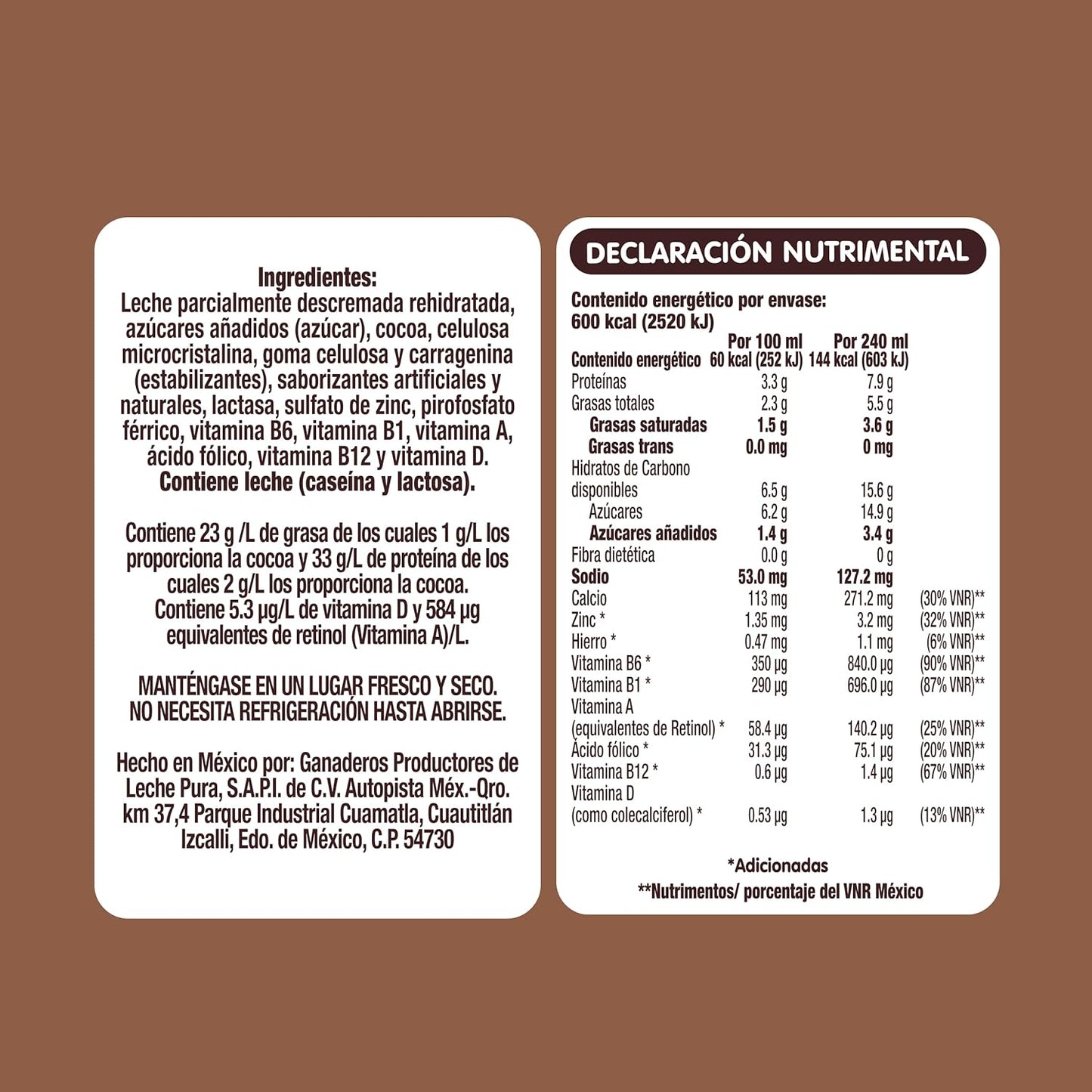 ALPURA VAQUITAS LECHE CHOCOLATE 1 L