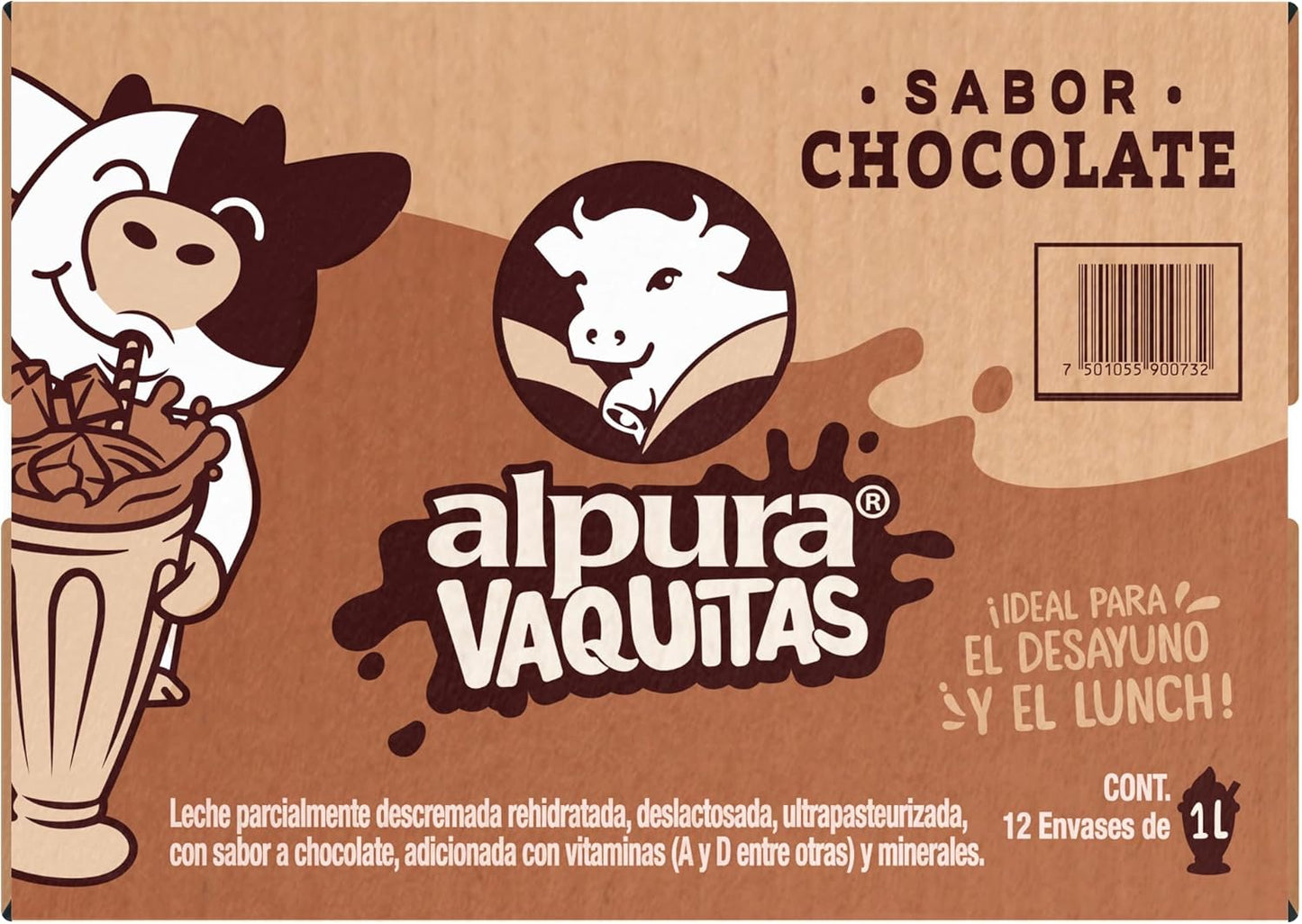ALPURA VAQUITAS LECHE CHOCOLATE 1 L