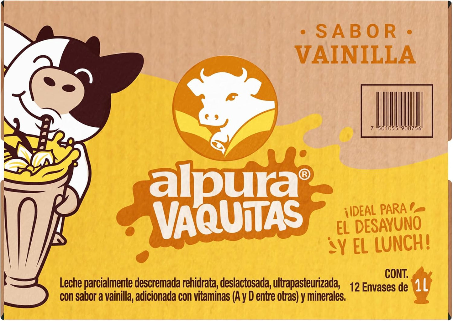ALPURA VAQUITAS LECHE VAINILLA 1 L