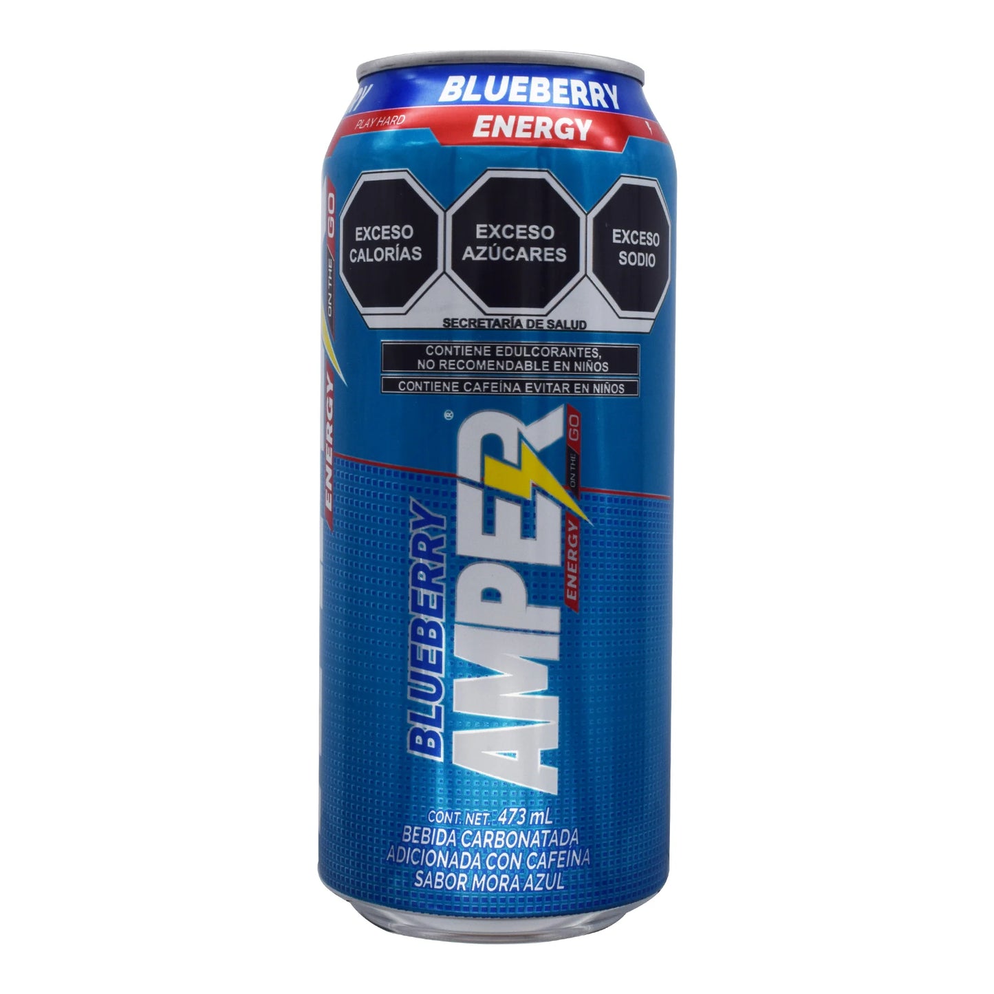 AMPER BEBIDA ENERGIZANTE BLUE LATA 2/6 473 ML