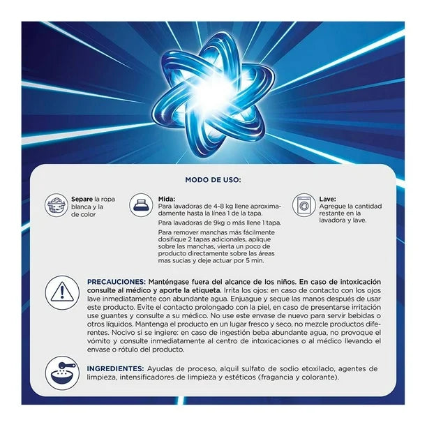 ARIEL DETERGENTE LIQUIDO REVITACOLOR 9/800 ML