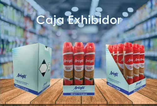 AROGLI AROM MANZANA CANELA 12/400 ML