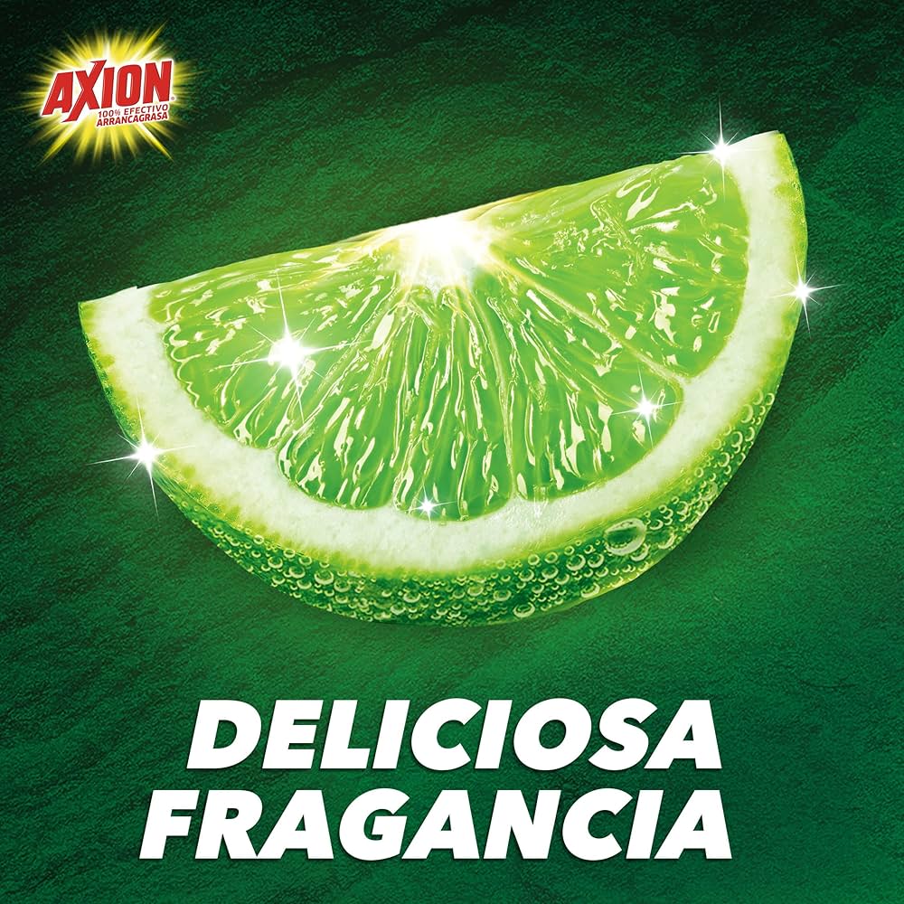 AXION DETERGENTE LIQUIDO LIMON 12/640 ML