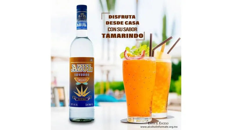 AZUL INTENSO LICOR AGAVE TAMARINDO 12/1 L
