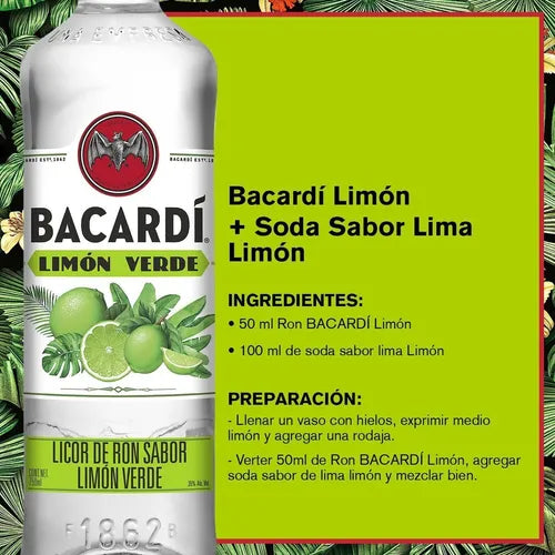 BACARDI RON LIMON 12/750 ML