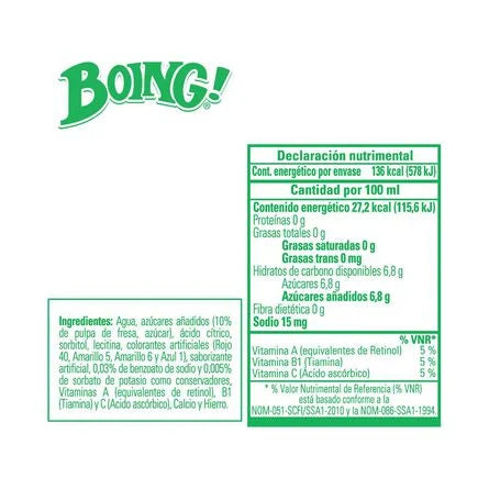 BOING JUGO FRESA 24/500 ML