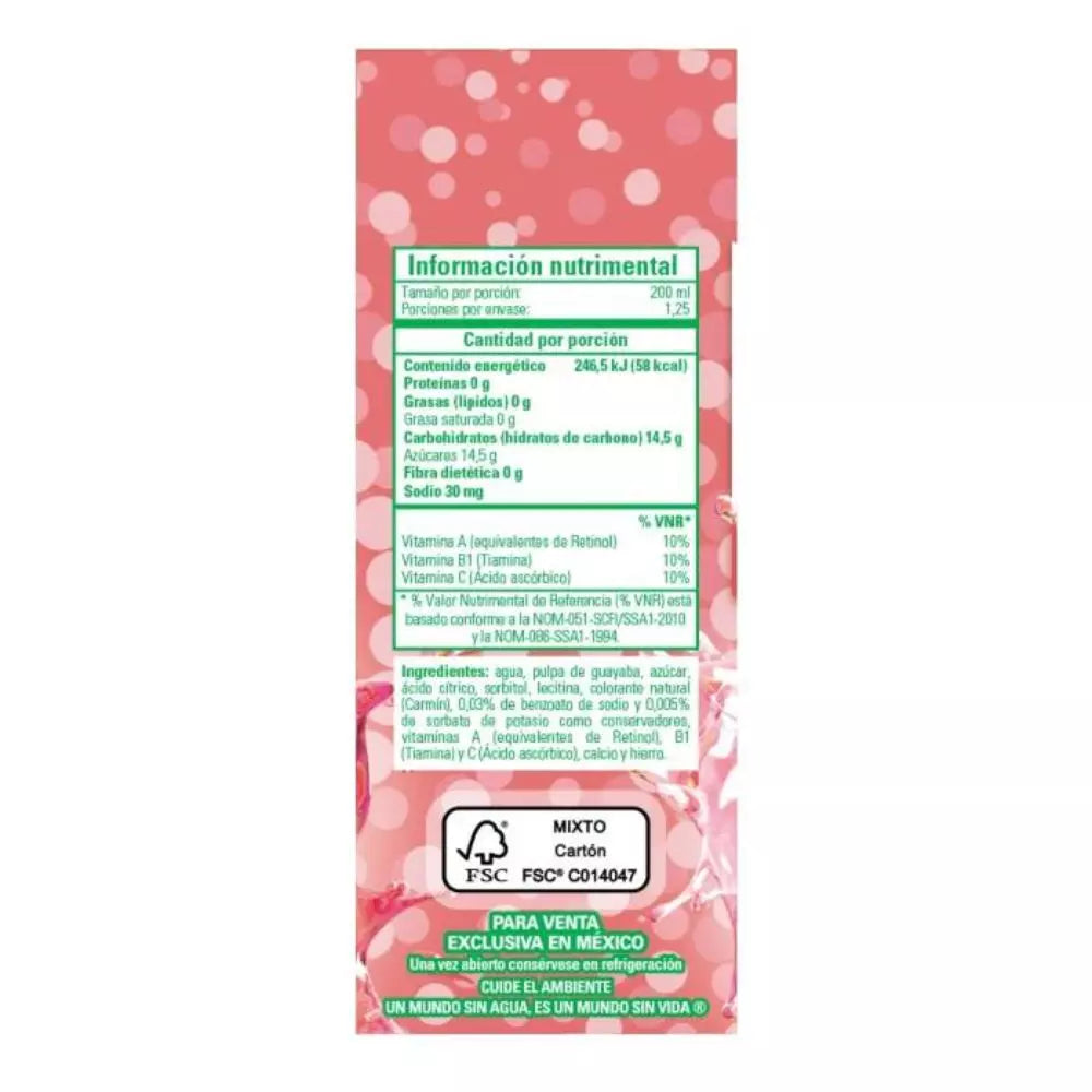 BOING JUGO GUAYABA 27/250 ML