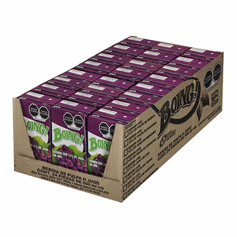 BOING JUGO UVA 24/500 ML