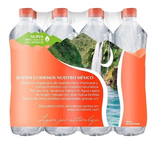 BONAFONT AGUA PURIFICADA 12/1.5 L