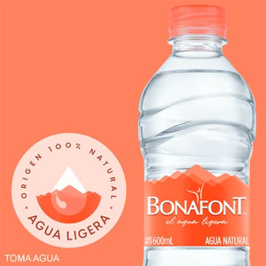 BONAFONT AGUA PURIFICADA 24/600 ML