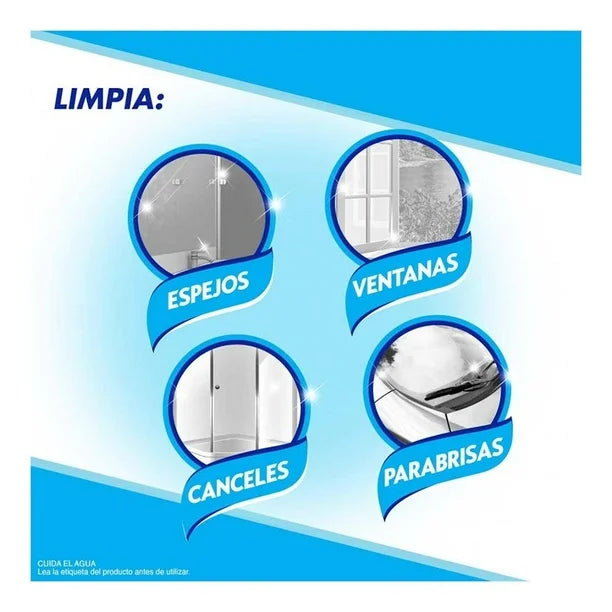 BRASSO LIMPIADOR LIQUIDO VIDRIOS AMONIA12/650 ML 5366