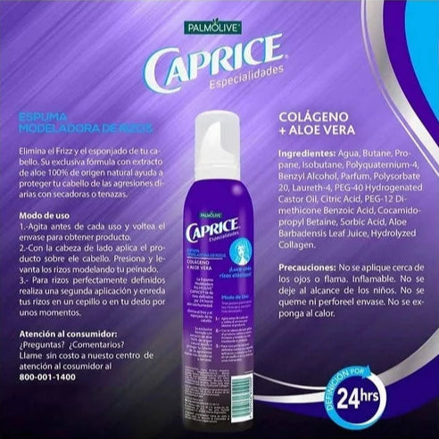 CAPRICE ESPUMA RIZOS DEFINIDOS 12/200 G