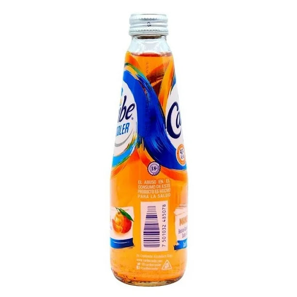 CARIBE COOLER BEBIDA ALCOHOLICA MANDARINA 24/300 ML