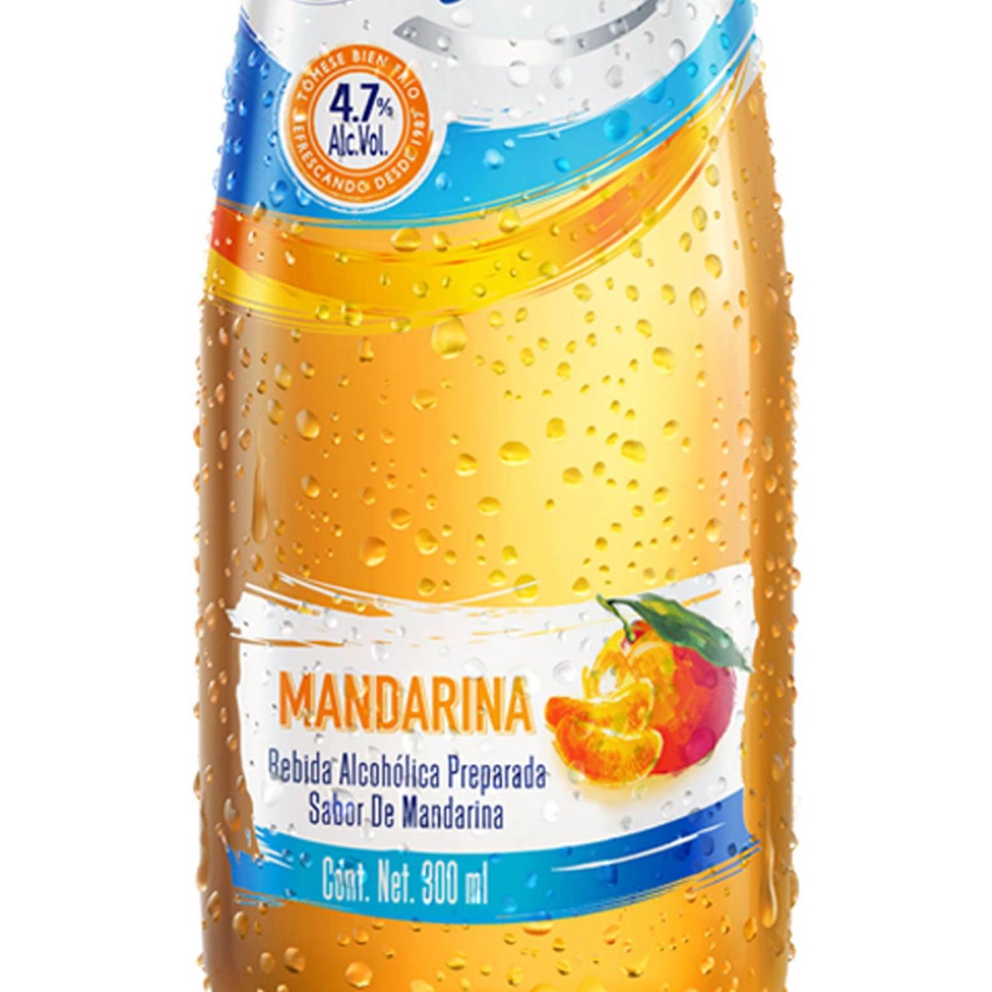 CARIBE COOLER BEBIDA ALCOHOLICA MANDARINA 24/300 ML