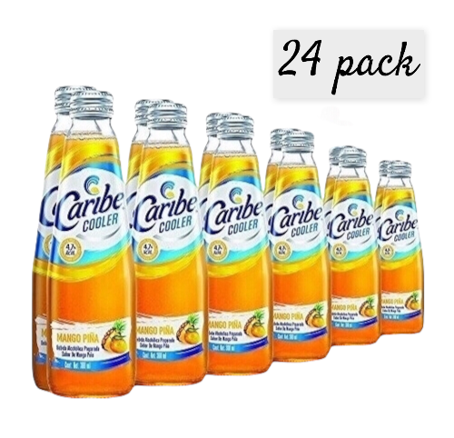 CARIBE COOLER BEBIDA ALCOHOLICA MANGO/PIÑA 24/300ML
