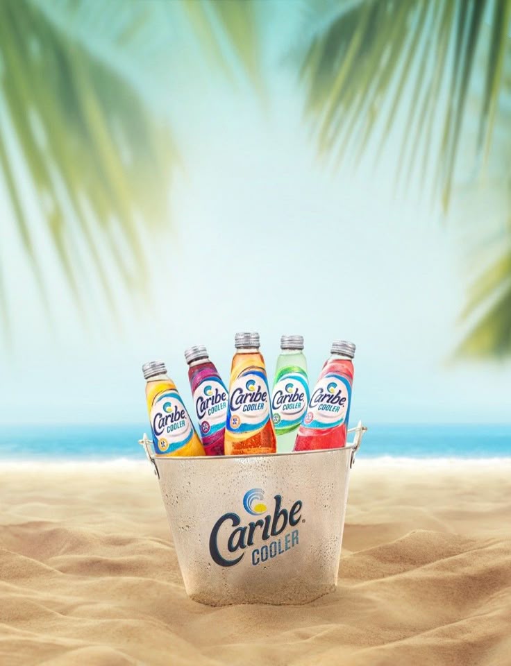 CARIBE COOLER BEBIDA ALCOHOLICA MANGO/PIÑA 24/300ML