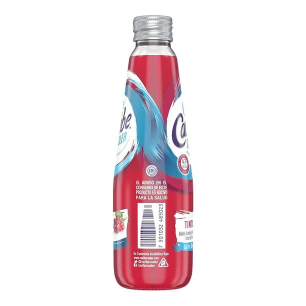 CARIBE COOLER BEBIDA ALCOHOLICA TINTO 24/300ML