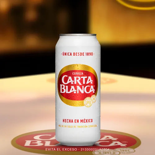 CARTA BLANCA CERVEZA LATON 24pzs 473 ML