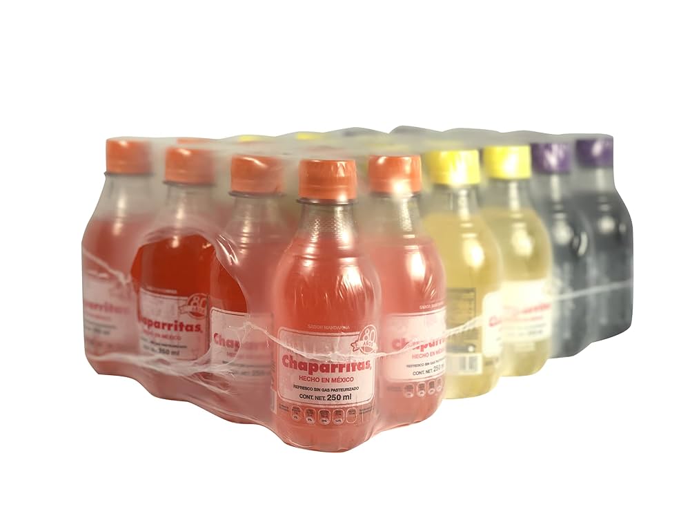 CHAPARRITAS REFRESCO SURTIDO 24/250 ML
