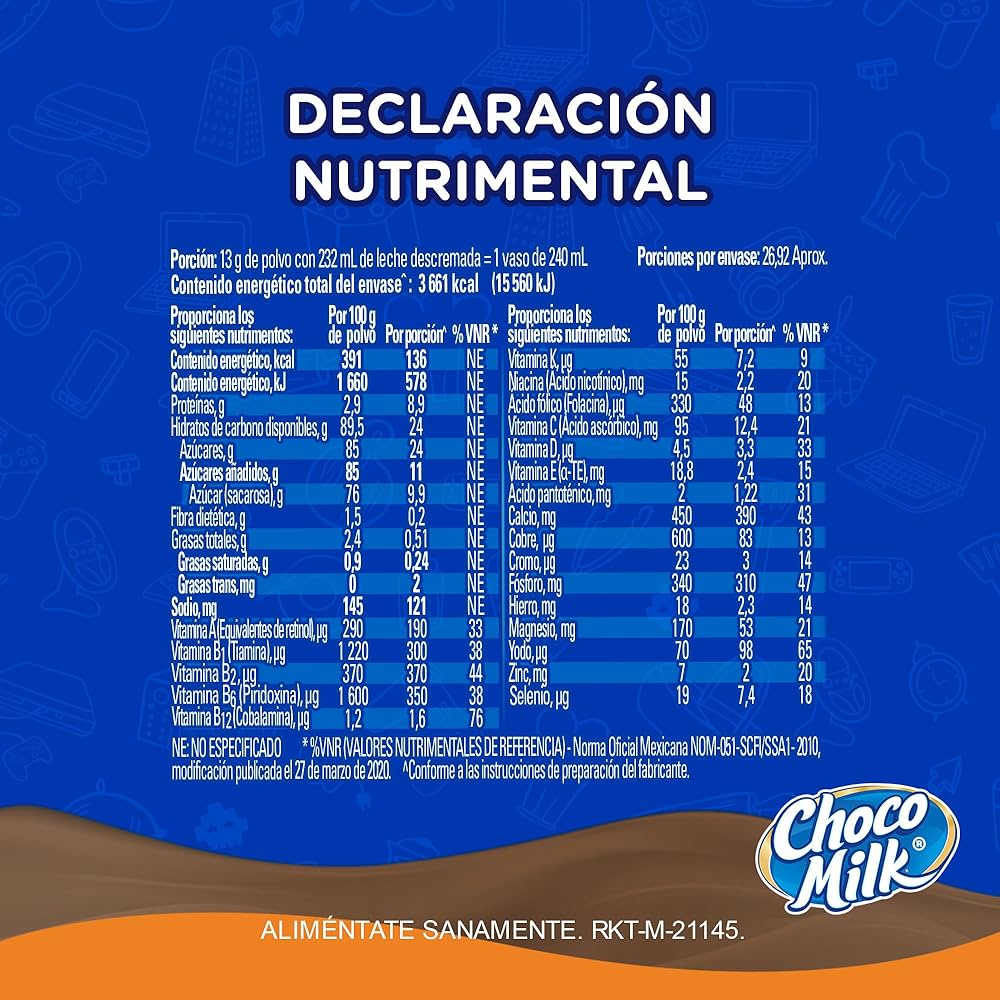 CHOCOMILK BOLSA 33/350 G
