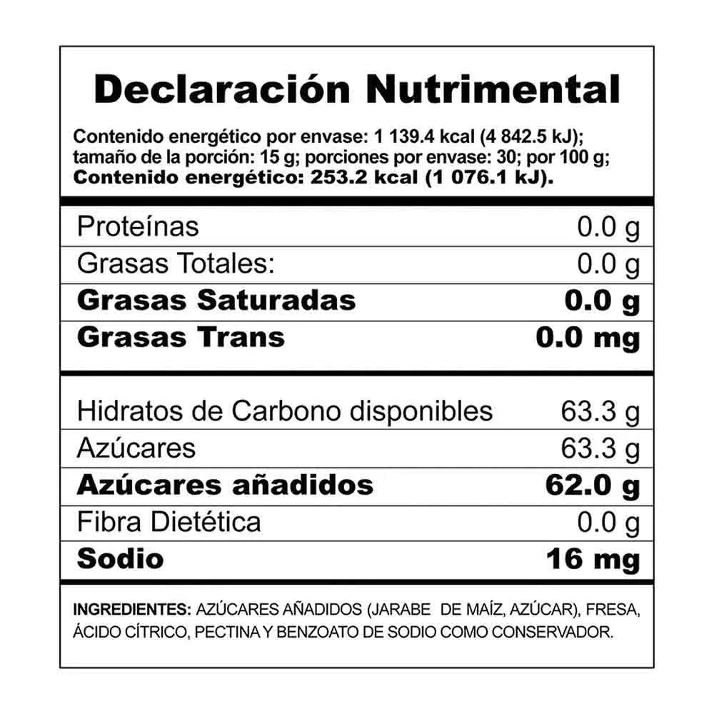 CLEMENTE JACQUES MERMELADA FRESA 12/470 G