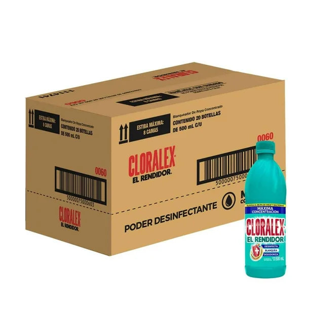 CLORALEX BLANQ 20/500 ML