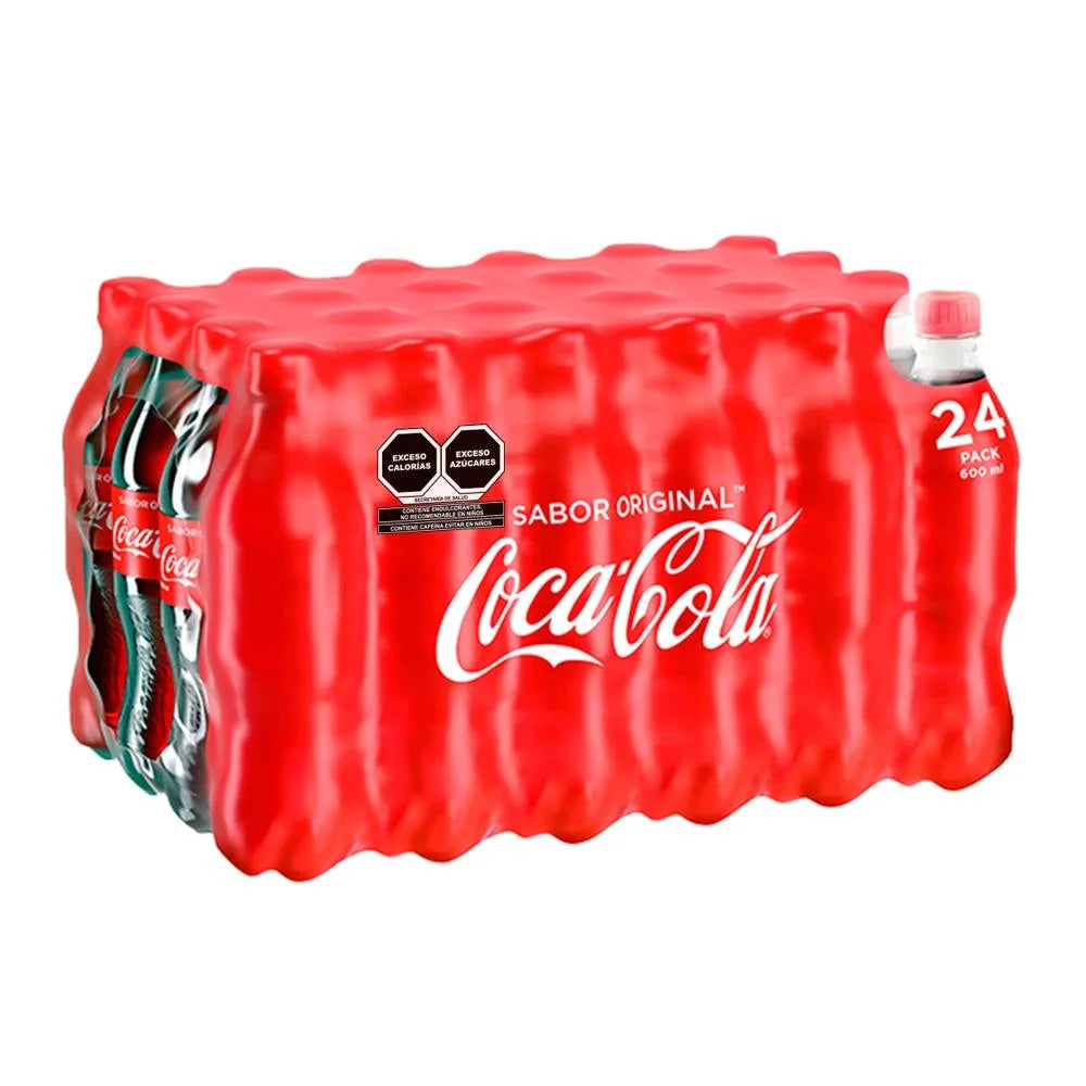 COCA COLA REFRESCO PET 24/600 ML