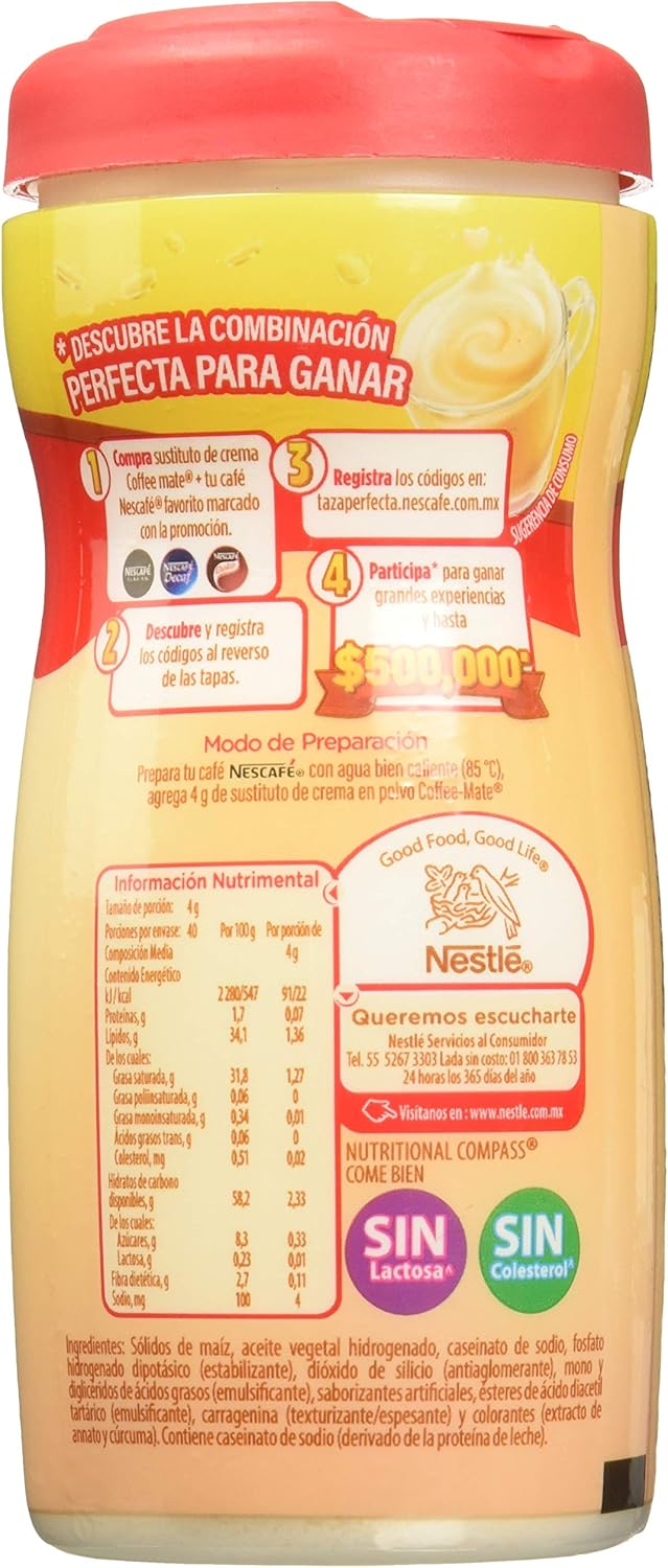 COFFEE MATE SUSTITUTO DE CREMA 12/160 G