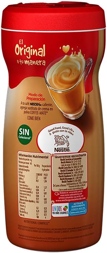 COFFEE MATE SUSTITUTO DE CREMA 12/160 G