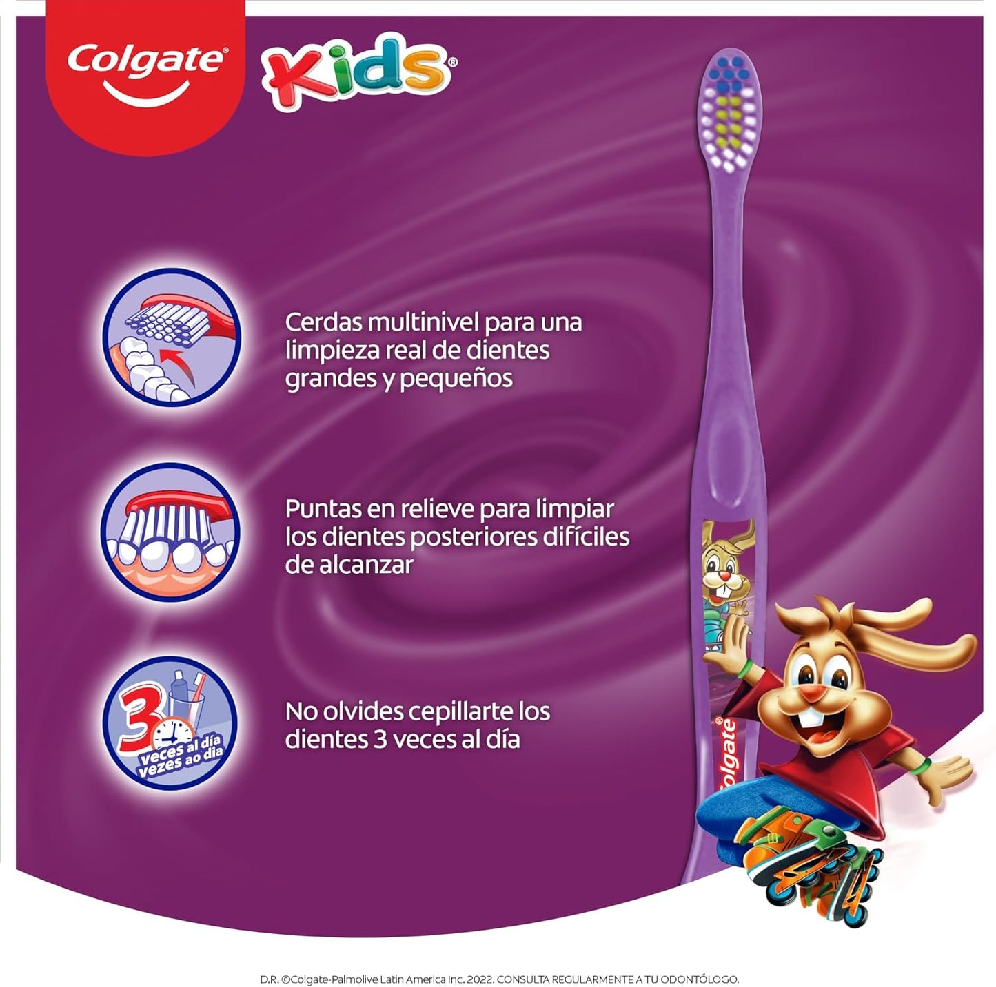 COLGATE CEPILLOS KIDS EDAD 5 TANDY 12/2