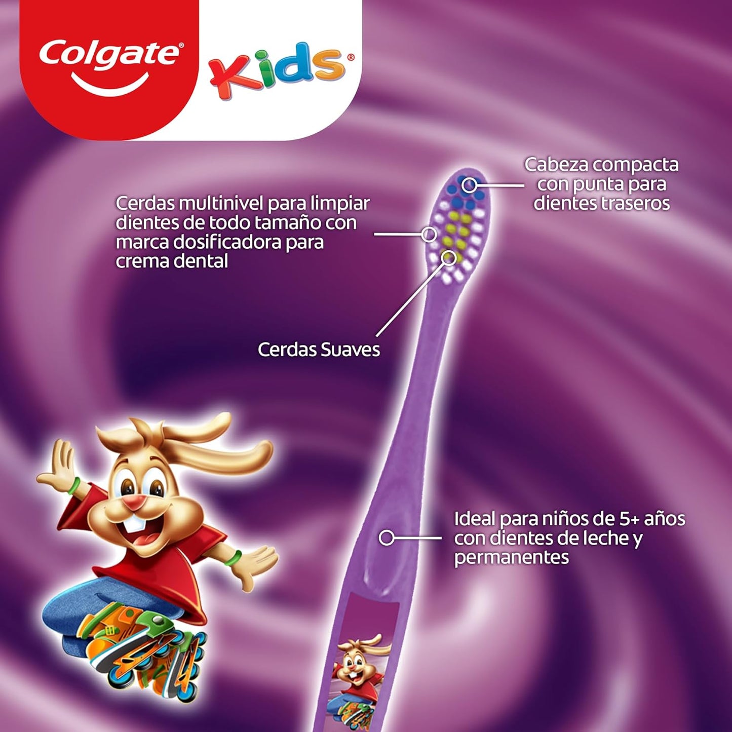 COLGATE CEPILLOS KIDS EDAD 5 TANDY 12/2
