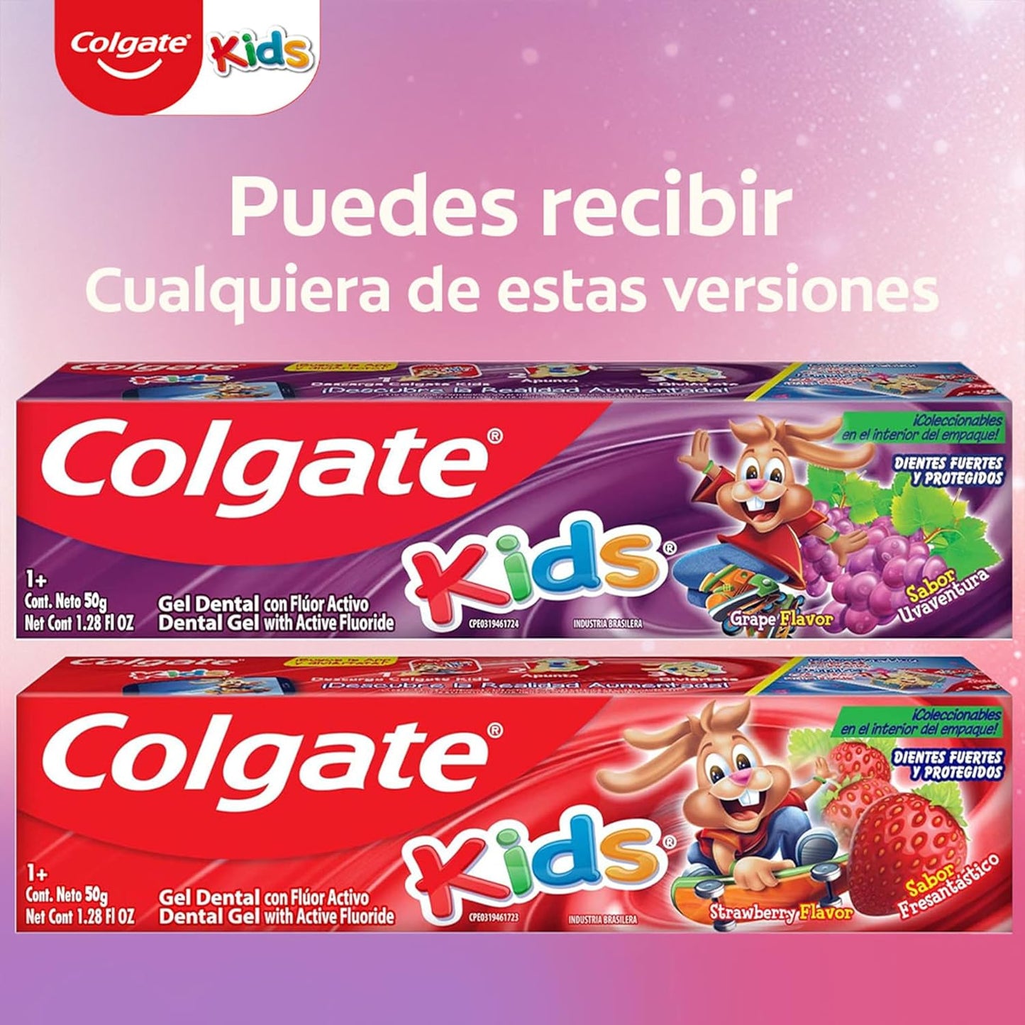 COLGATE CR DENTAL KIDS FRESA/UVA 24/50 G