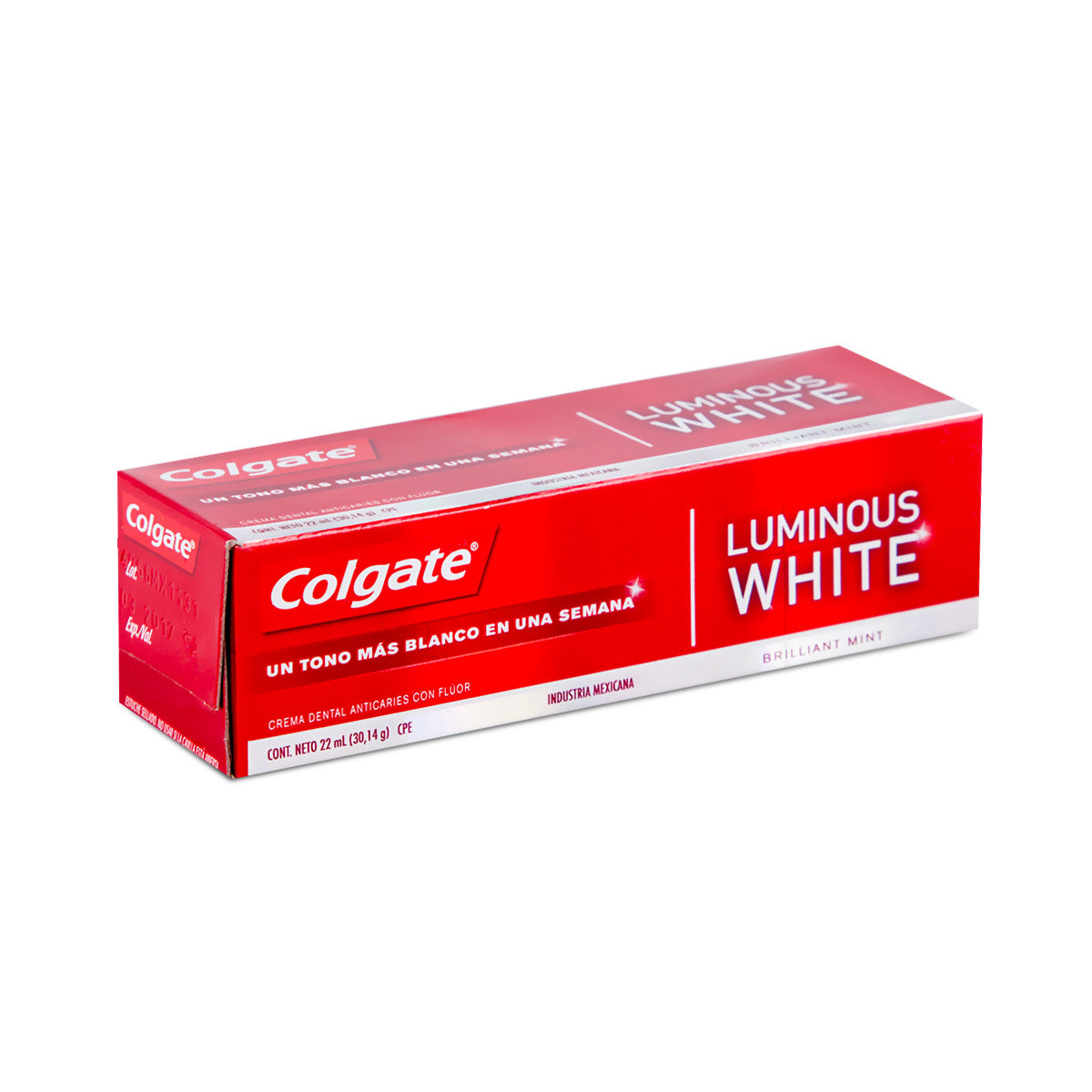 COLGATE CR DENTAL LUMINOUS WHITE 12/12 22 ML
