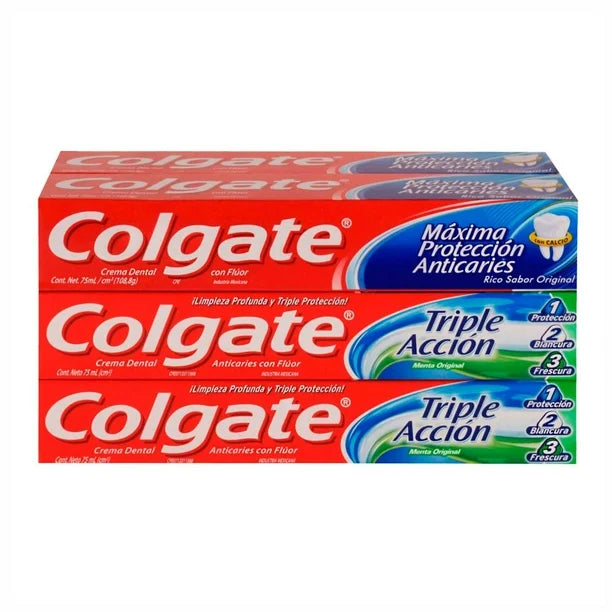 COLGATE TRIPLE ACCION 6/7 75 ML