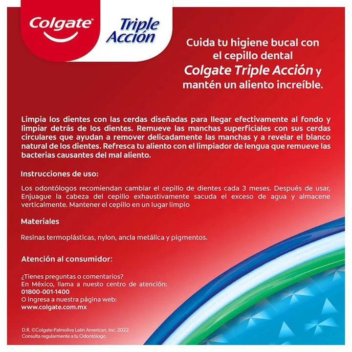 COLGATE TRIPLE ACCION 6/7 75 ML