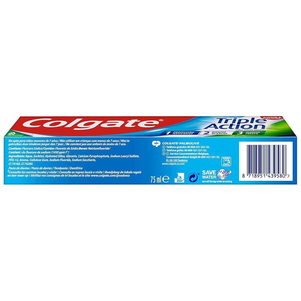 COLGATE TRIPLE ACCION 6/7 75 ML