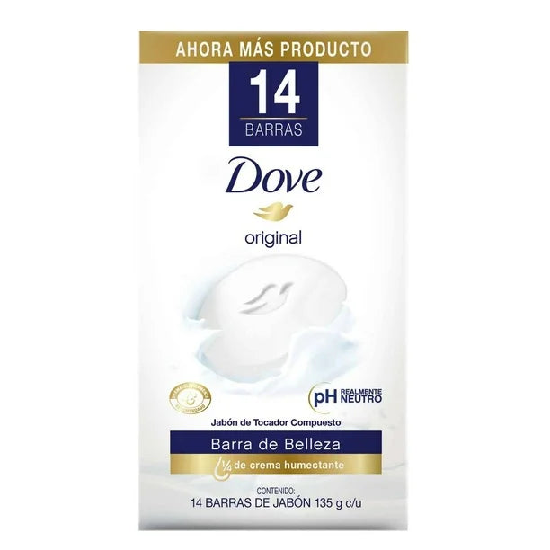 JABON BLANCO DOVE 14/135 G