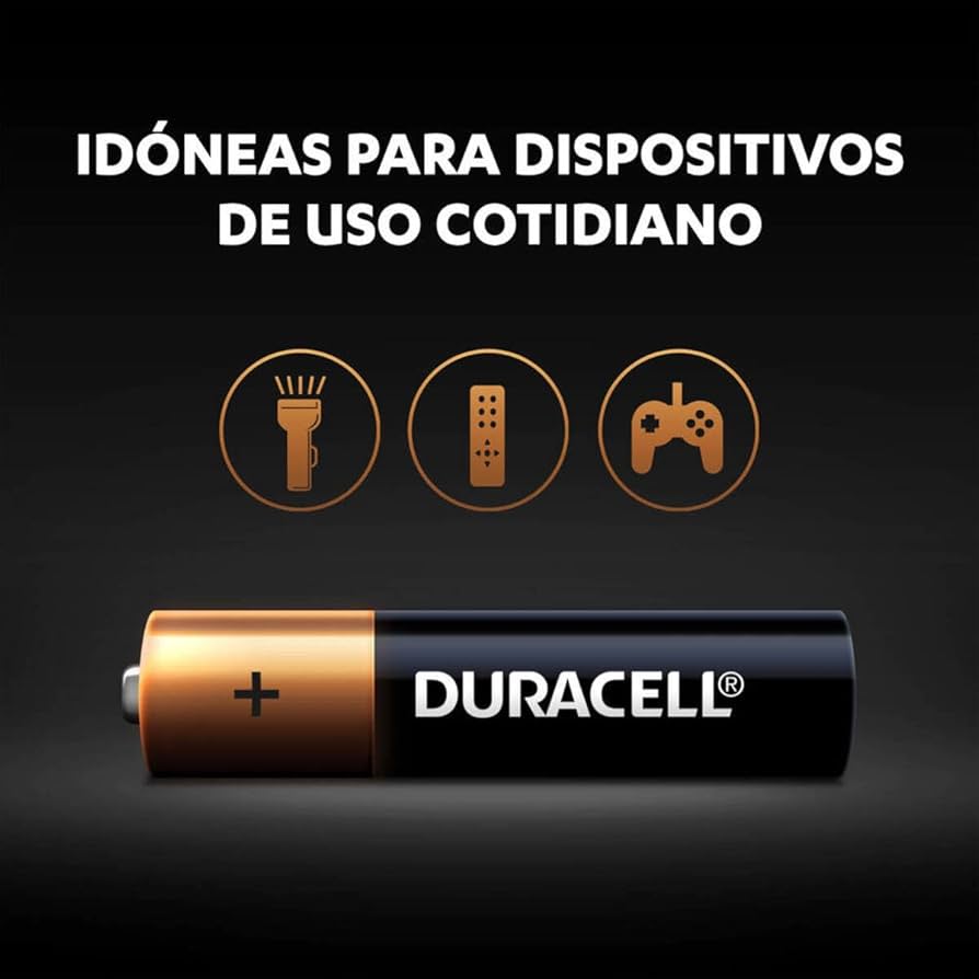 PILAS DURACELL AAA 4/12/5