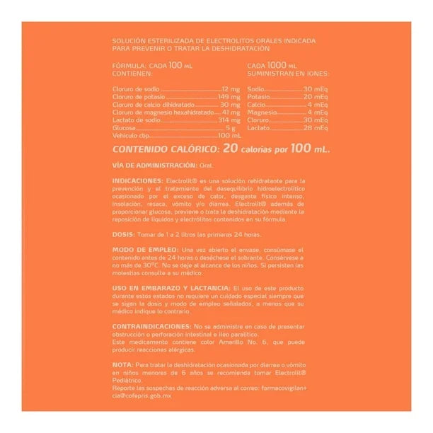 SUERO REHIDRATANTE ELECTROLIT GUAYABA 12/625 ML