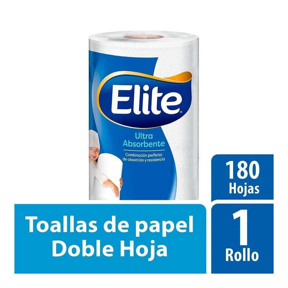 TOALLAS DE PAPEL ELITE MEGA ROLL 20/180 HD