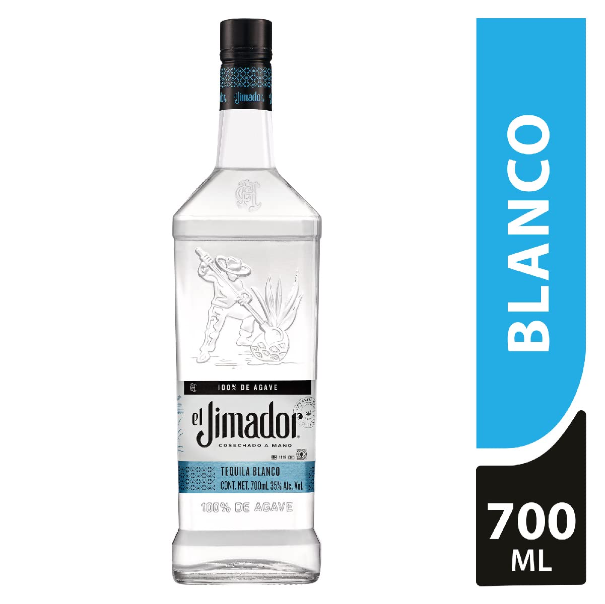 EL JIMADOR TEQUILA BLANCO C/700 ML