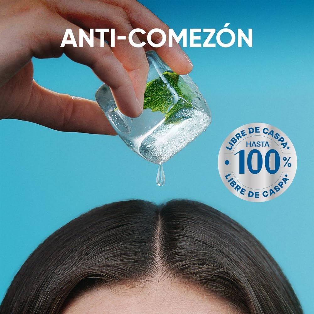 HEAD AND SHOULDERS SHAMPOO ANTICOMEZON MENTA EXTRA REFRESCANTE 12/180 ML