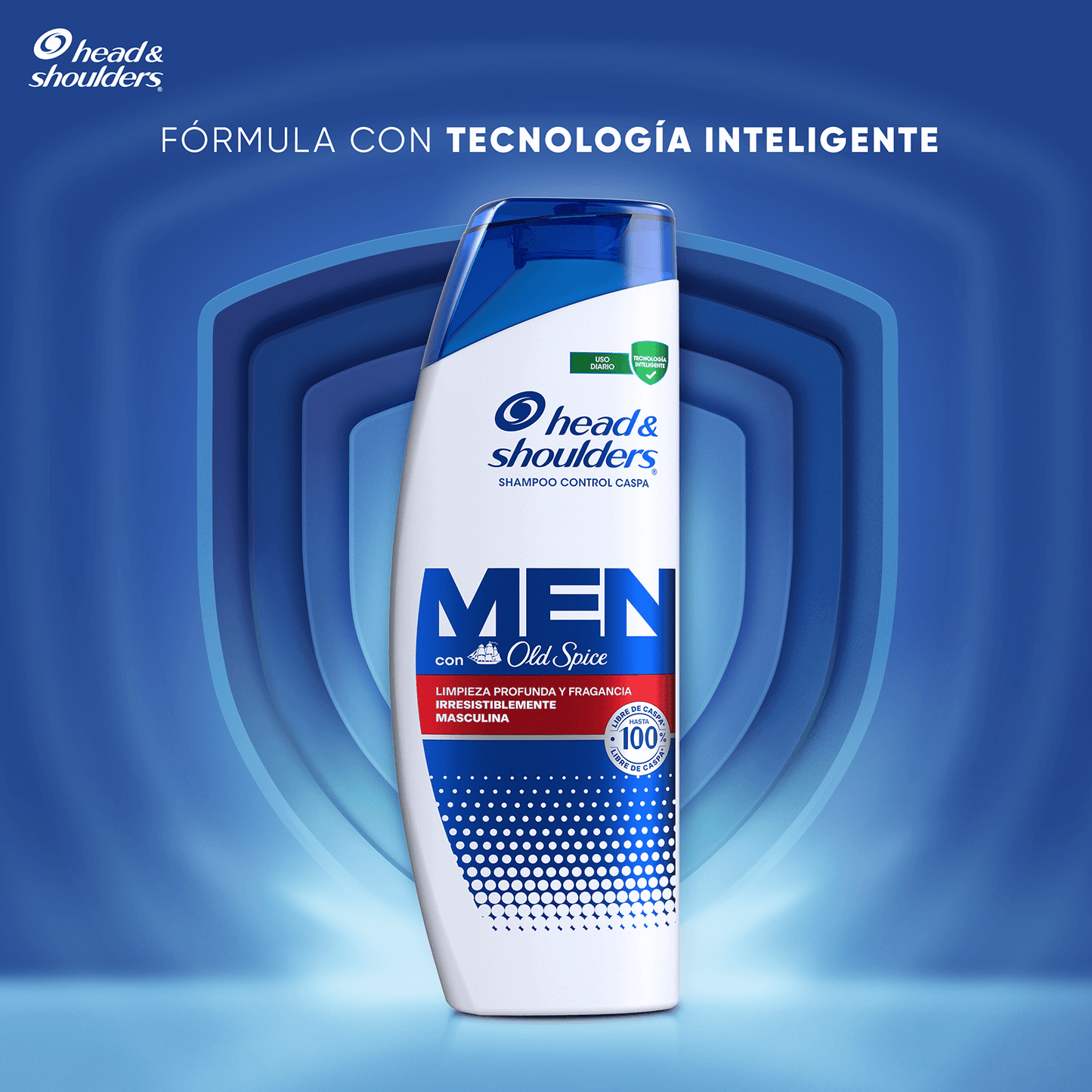 HEAD AND SHOULDERS SHAMPOO LIMP REN/OLD SPICE MEN/SUAV MEN 12/3/180 ML