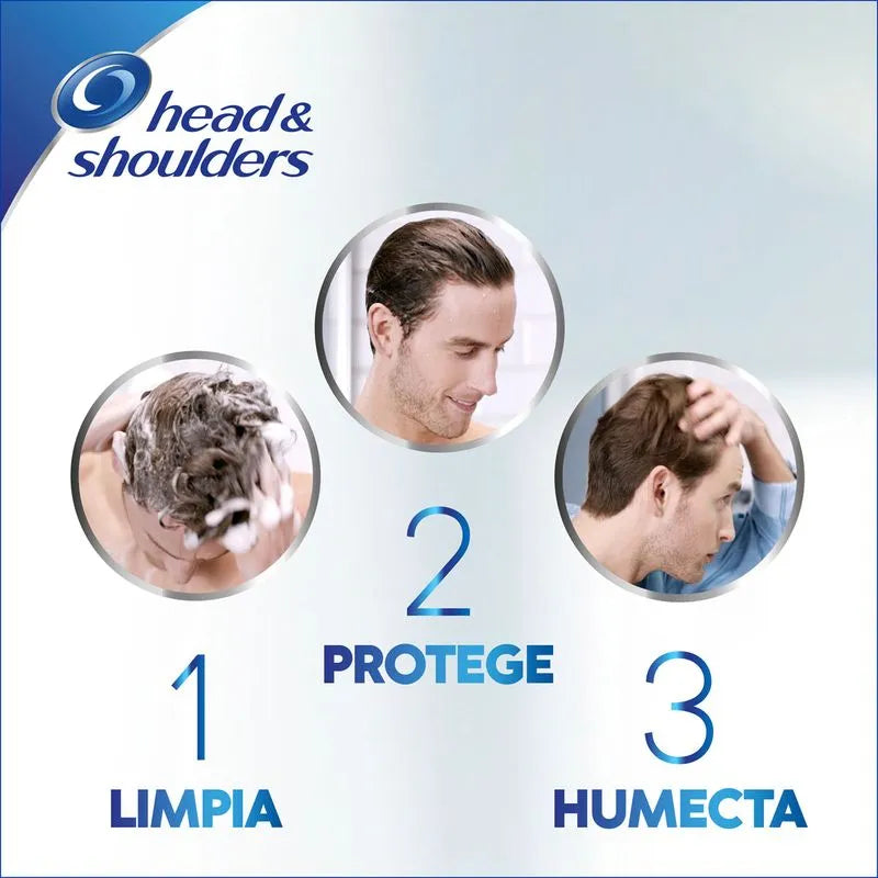 HEAD AND SHOULDERS SHAMPOO MEN 3EN1 10/650 ML