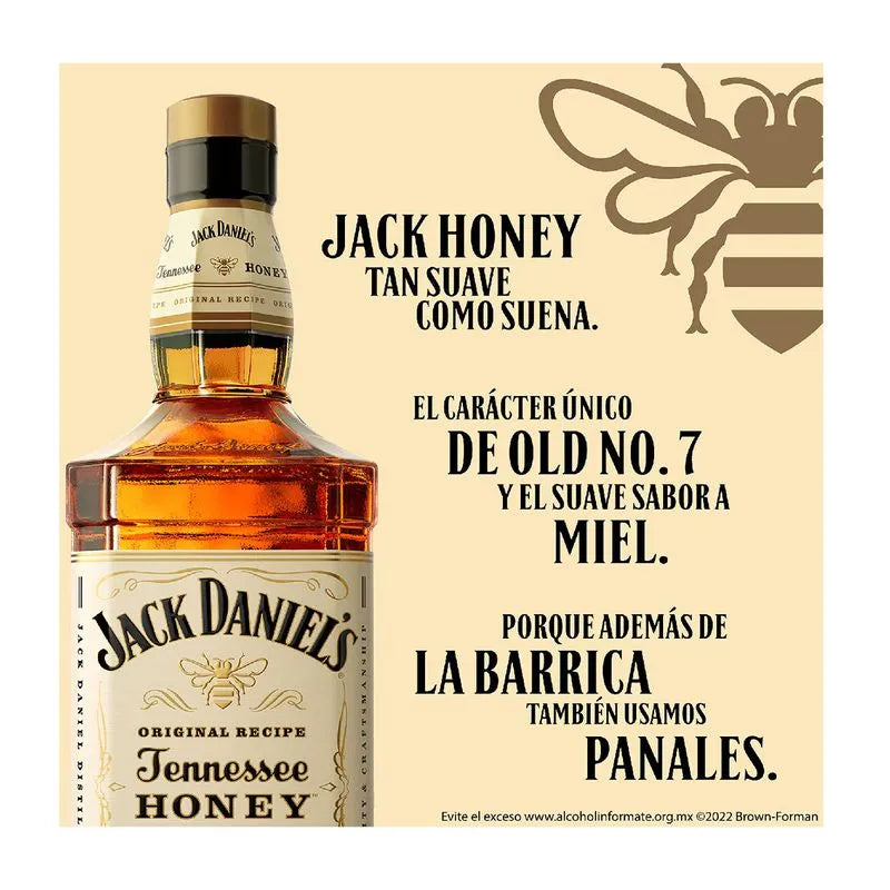 WHISKY JACK DANIELS HONEY C/700 ML