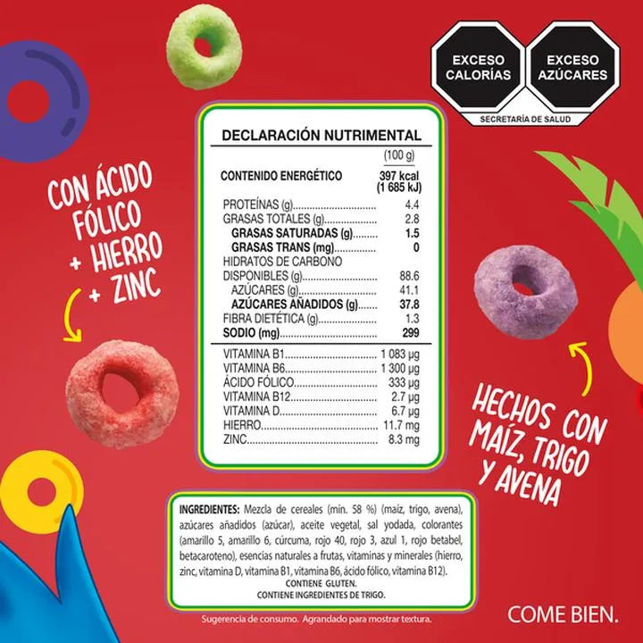 KELLOGGS FROOT LOOPS CEREAL 14/90 G