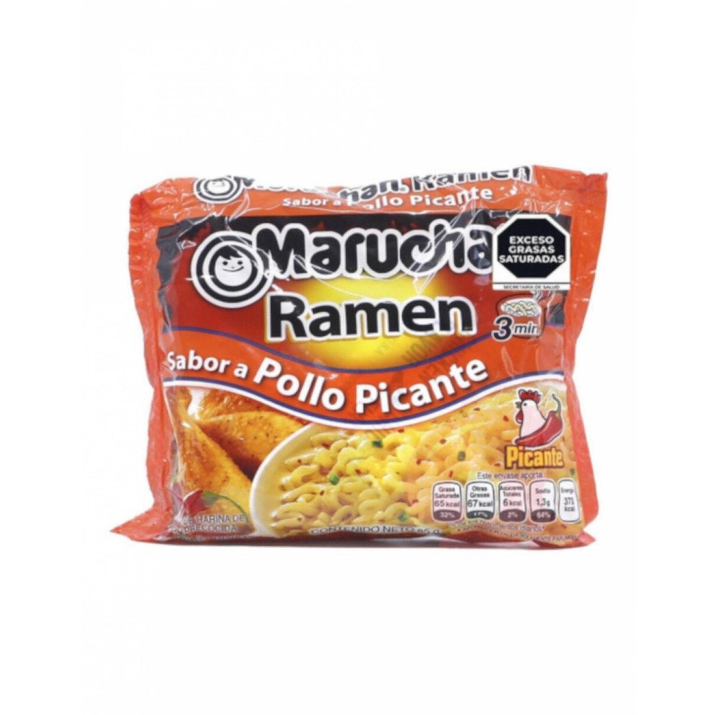 MARUCHAN RAMEN SOPA POLLO PICANTE 24/85 G