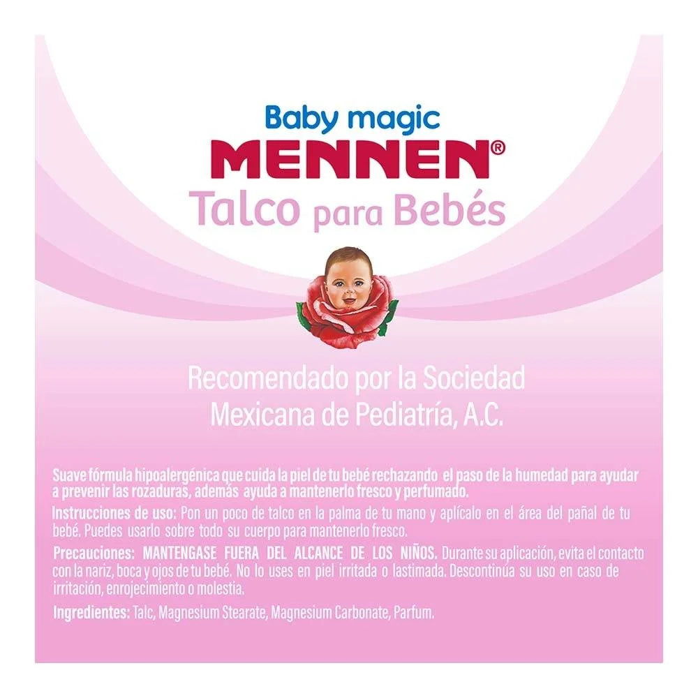 MENNEN TALCO ROSA 24/200 G 0814