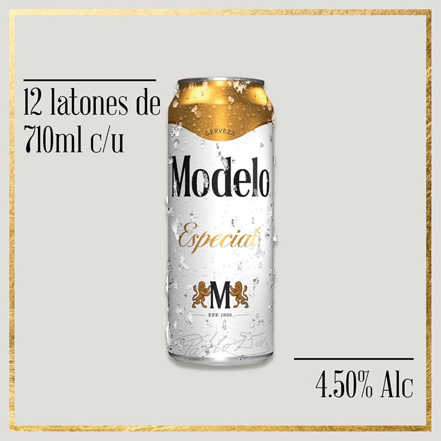 MODELO CERVEZA ESPECIAL MISIL 12pzs 710 ML