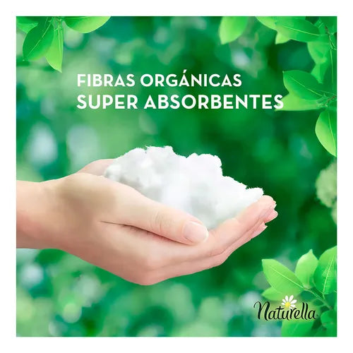 NATURELLA FLUJO MODERADO MANZANILLA C/A 9/8 + 3PQ